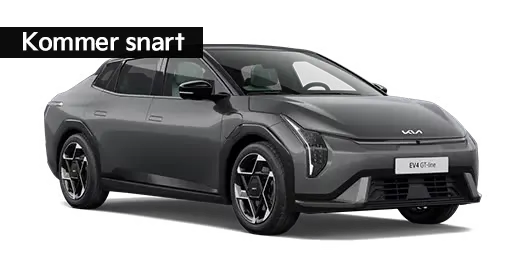 Kia EV4 Fastback – sportig och aerodynamisk elbil från Bylunds Bil i Karlshamn, idealisk för förare som vill kombinera design med prestanda.